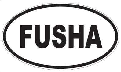 FUSHA - Oval Magnet