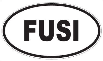 FUSI - Oval Magnet
