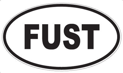 FUST - Oval Magnet