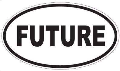 FUTURE - Oval Sticker