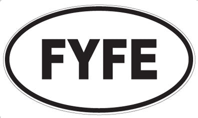 FYFE - Oval Sticker