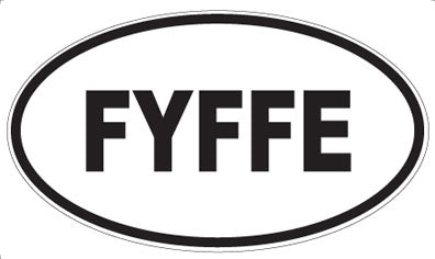 FYFFE - Oval Magnet