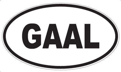 GAAL - Oval Sticker