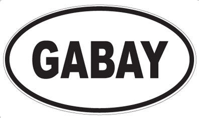 GABAY - Oval Sticker