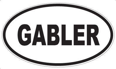 GABLER - Oval Magnet