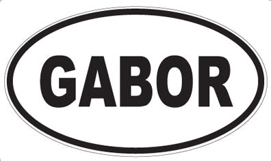 GABOR - Oval Magnet
