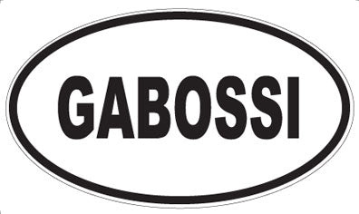 GABOSSI - Oval Magnet