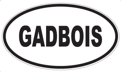 GADBOIS - Oval Magnet