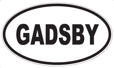 GADSBY - Oval Sticker