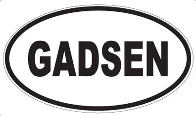 GADSEN - Oval Magnet