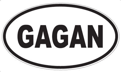 GAGAN - Oval Magnet