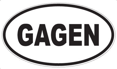 GAGEN - Oval Magnet