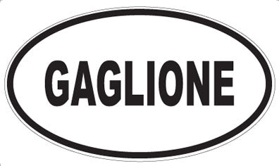 GAGLIONE - Oval Magnet