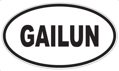 GAILUN - Oval Magnet