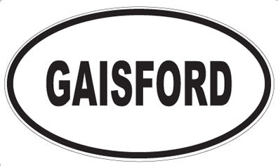 GAISFORD - Oval Magnet