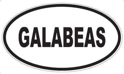 GALABEAS - Oval Magnet