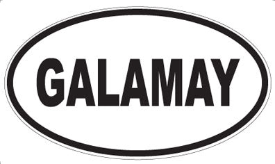 GALAMAY - Oval Magnet