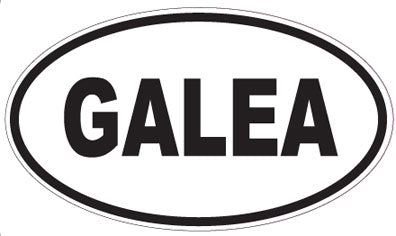 GALEA - Oval Sticker