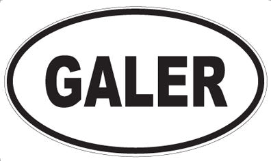 GALER - Oval Magnet