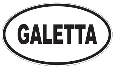GALETTA - Oval Magnet