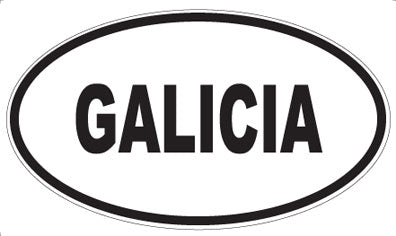 GALICIA - Oval Magnet