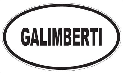 GALIMBERTI - Oval Magnet