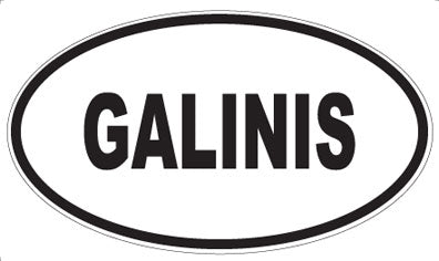 GALINIS - Oval Magnet