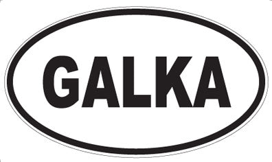 GALKA - Oval Magnet