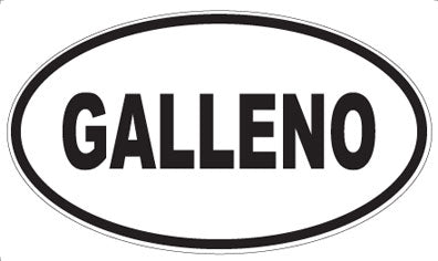 GALLENO - Oval Magnet