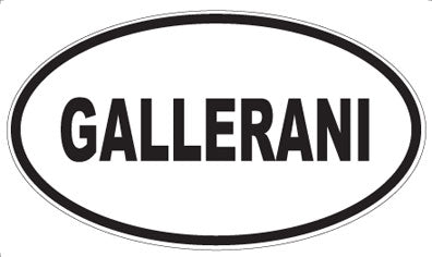 GALLERANI - Oval Magnet