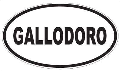 GALLODORO - Oval Magnet