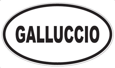 GALLUCCIO - Oval Magnet