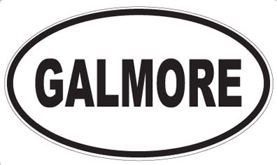 GALMORE - Oval Magnet