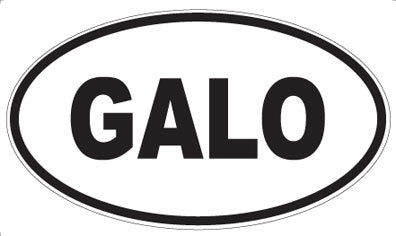 GALO - Oval Sticker