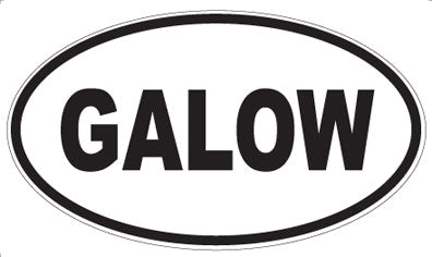 GALOW - Oval Magnet