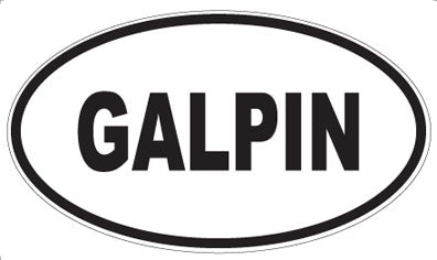 GALPIN - Oval Magnet