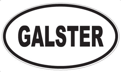 GALSTER - Oval Magnet