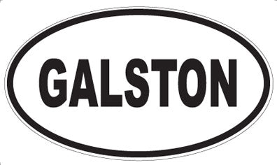 GALSTON - Oval Magnet