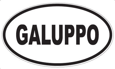 GALUPPO - Oval Magnet