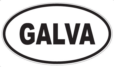 GALVA - Oval Magnet