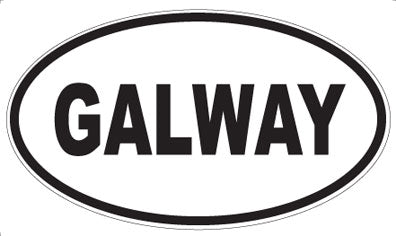 GALWAY - Oval Magnet