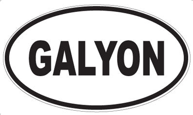 GALYON - Oval Magnet