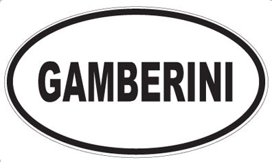 GAMBERINI - Oval Magnet
