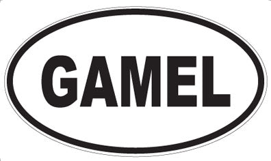 GAMEL - Oval Sticker