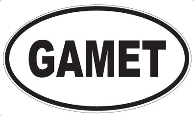 GAMET - Oval Magnet