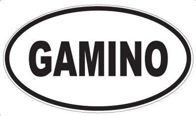 GAMINO - Oval Sticker