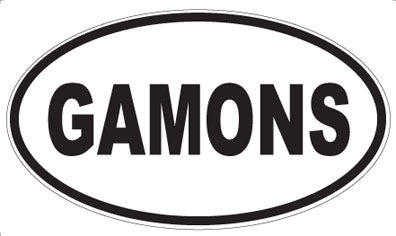 GAMONS - Oval Magnet