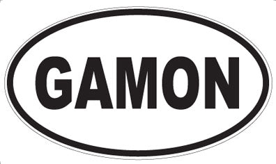 GAMON - Oval Magnet