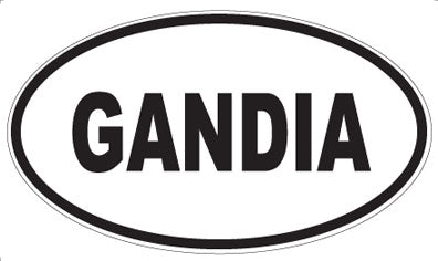 GANDIA - Oval Magnet