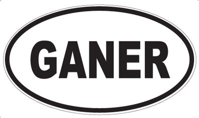 GANER - Oval Magnet